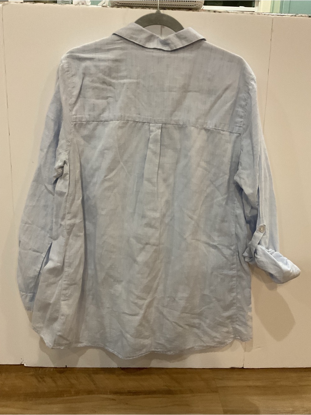 Westport Light Blue Long-Sleeve Popover Shirt - Picture 4 of 11